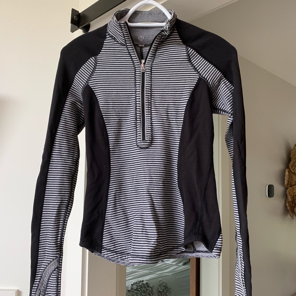 lululemon 1/2 zip athletic shirt